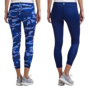VINEYARD VINES Performance Reversible Logo Whale Camo Leggings Women’s Small